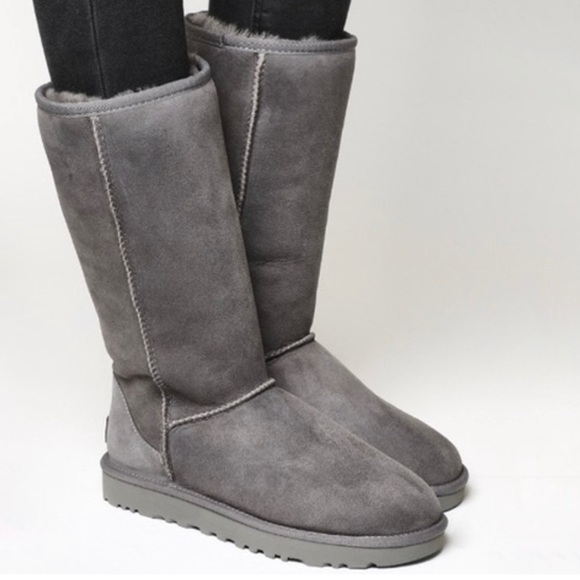 UGG Shoes - Ugg Classic Tall II Boots 5815 Gray size 9